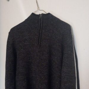 Vintage Tokyo laundry mock neck sweater 1/4 zip